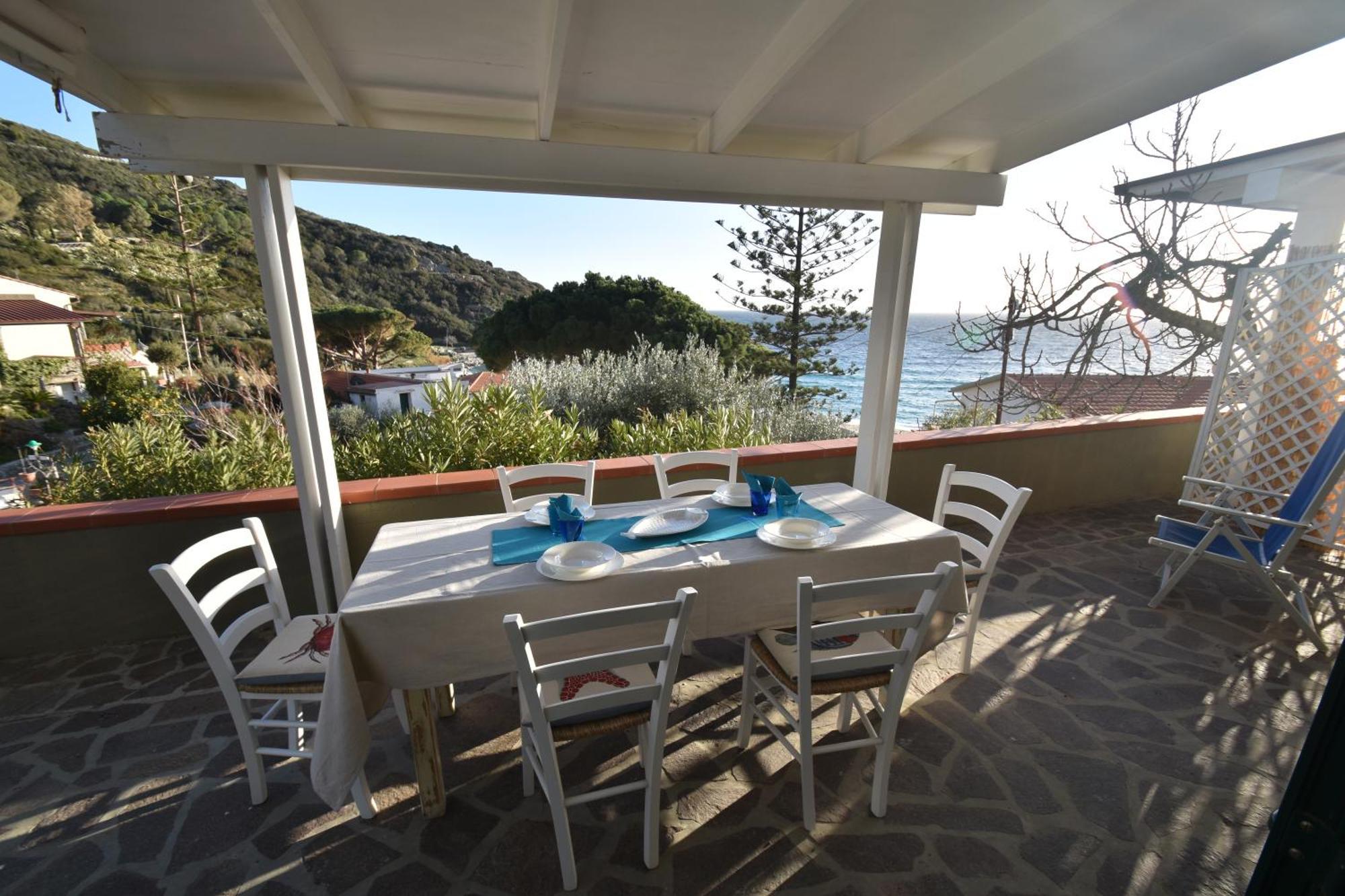 Appartamenti Cavoli - Vista Mare Con Terrazze, Clima E Posti Auto Spiaggia di Cavoli 외부 사진